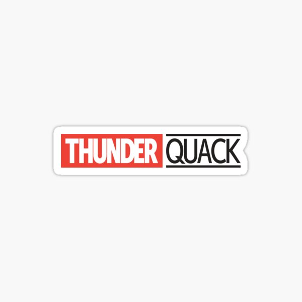 ThunderQuack Cinematic Universe Sticker