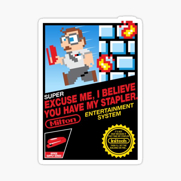 Super Office Milton Sticker Version Sticker
