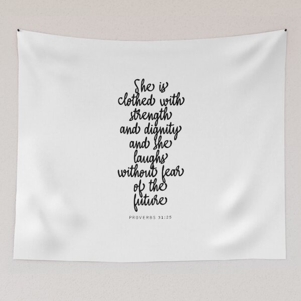 Item preview, Proverbs 31:25 designed and sold by corbrand.