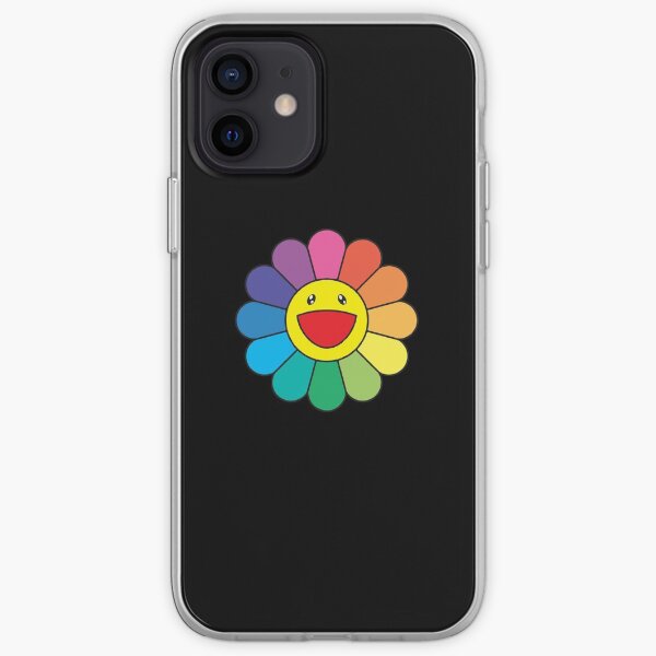 Flor japonesa tekashi murakami Funda blanda para iPhone