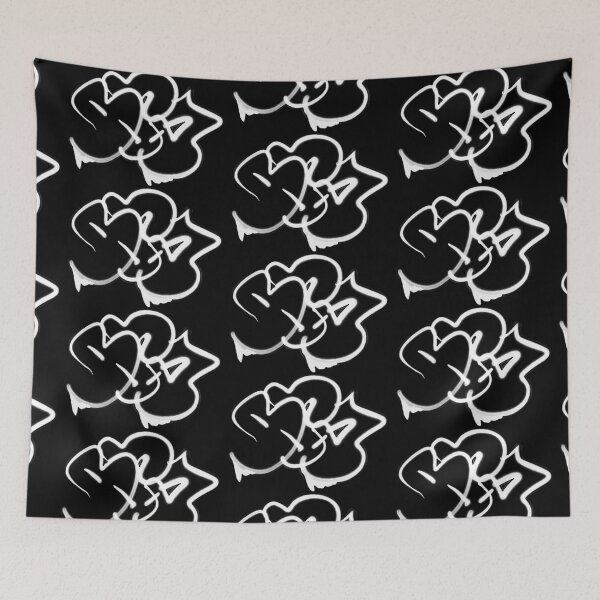 Item preview, Brazz - Graffiti Flop # 1 (White Black Outline) designed and sold by Brazz Official.