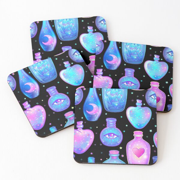 Item preview, Luminous Potions Pastel Kawaii Witchcraft Magic designed and sold by BoyPilot Goods.