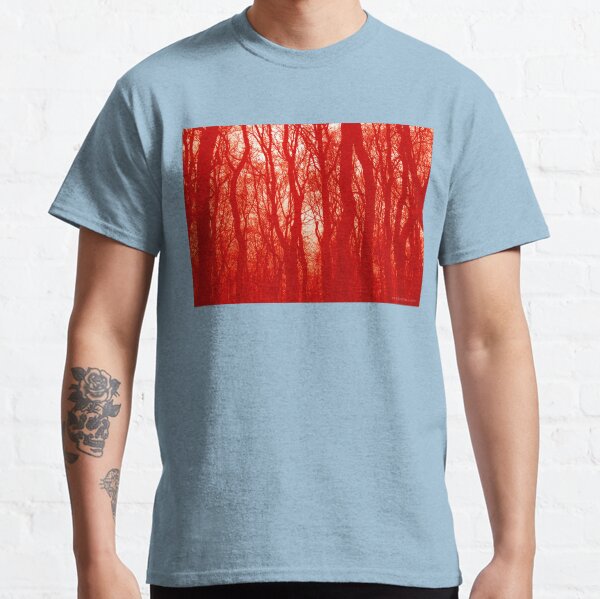 VELVET WOOD Red Classic T-Shirt