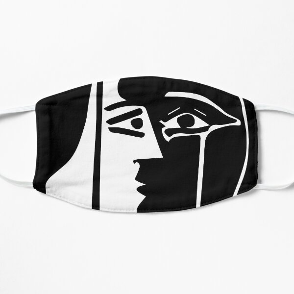 Pablo Picasso - The Kiss - Signature Flat Mask