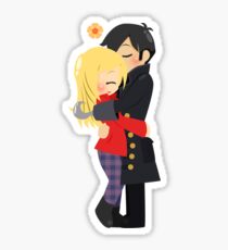 OUAT - Captain Hook and Emma Sticker