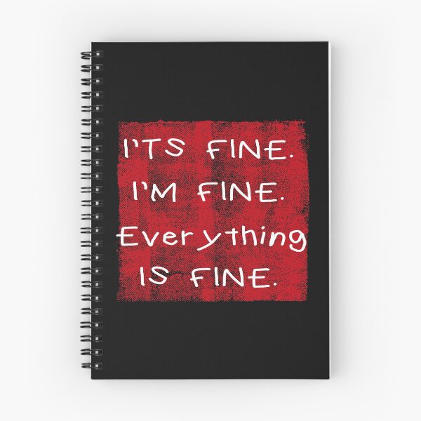 Item preview, It's fine i'm fine everything is fine,gift for teen,Introvert Shirt, Workout Shirt designed and sold by delkh07.