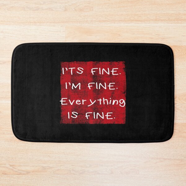Item preview, It's fine i'm fine everything is fine,gift for teen,Introvert Shirt, Workout Shirt designed and sold by delkh07.
