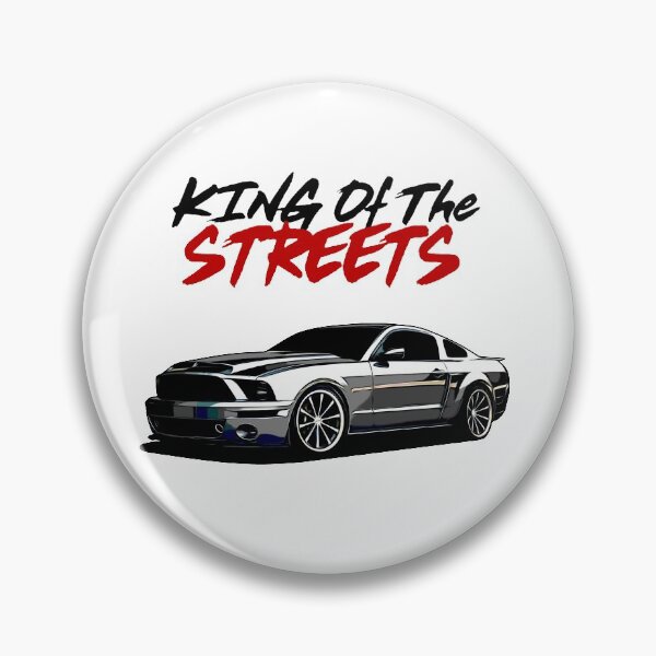 Item preview, Silver 2014 Mustang GT500 Front Side designed and sold by Enthusiast Designs.