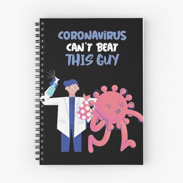 Item preview, Disinfect Coronavirus can't beat this guy health-care worker appreciation designed and sold by javes93.
