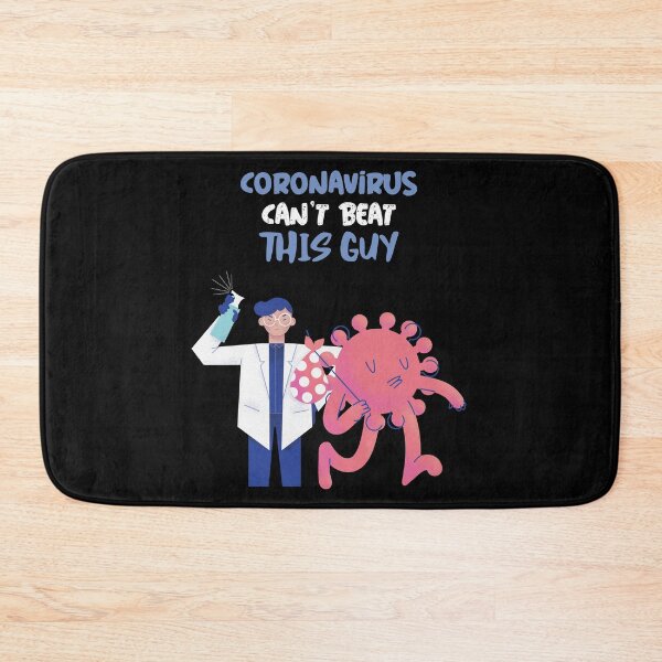 Item preview, Disinfect Coronavirus can't beat this guy health-care worker appreciation designed and sold by javes93.