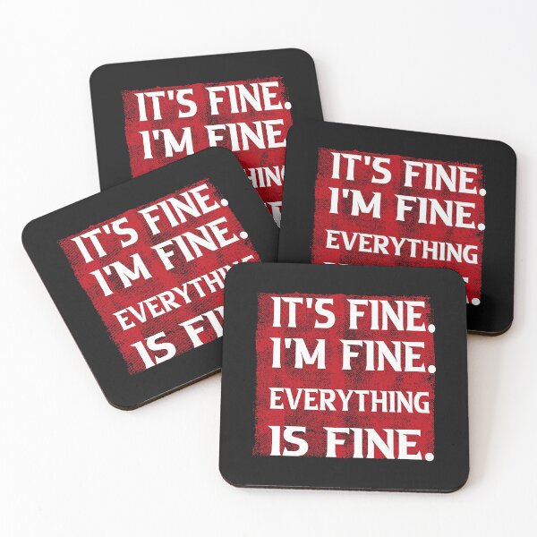 Item preview, It's fine i'm fine everything is fine,gift for teen,Introvert Shirt, Workout Shirt designed and sold by delkh07.