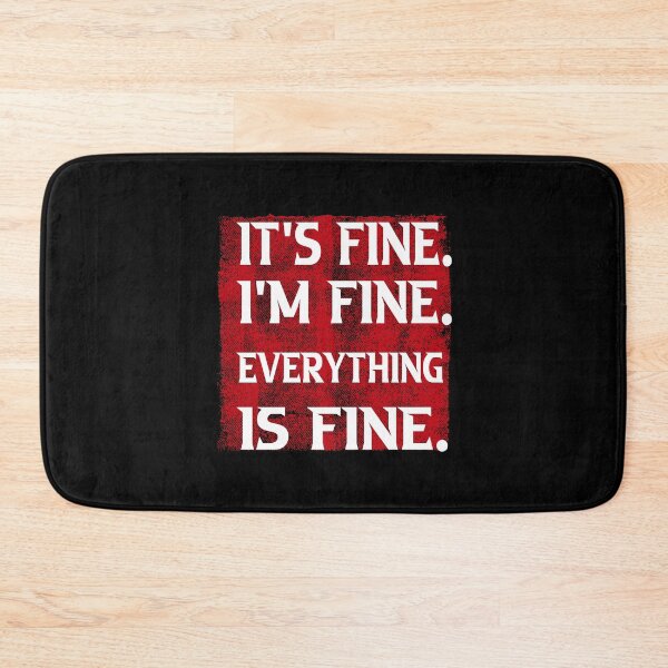 Item preview, It's fine i'm fine everything is fine,gift for teen,Introvert Shirt, Workout Shirt designed and sold by delkh07.