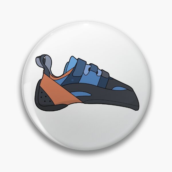 Item preview, Climbing Shoe Illustration designed and sold by jeffs-stickers.