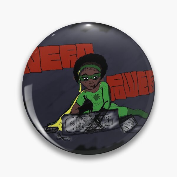 Item preview, Becoming Hero - Natasha "Nerd Power" designed and sold by petrepan.