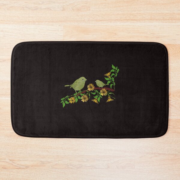 Item preview, Spring: Birds on a branch of yellow flowers and leaves designed and sold by aldona.