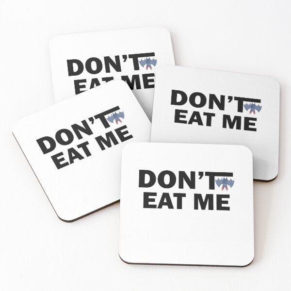 Item preview, don't eat me and Eat Fewer Bats designed and sold by thehafdesigner.