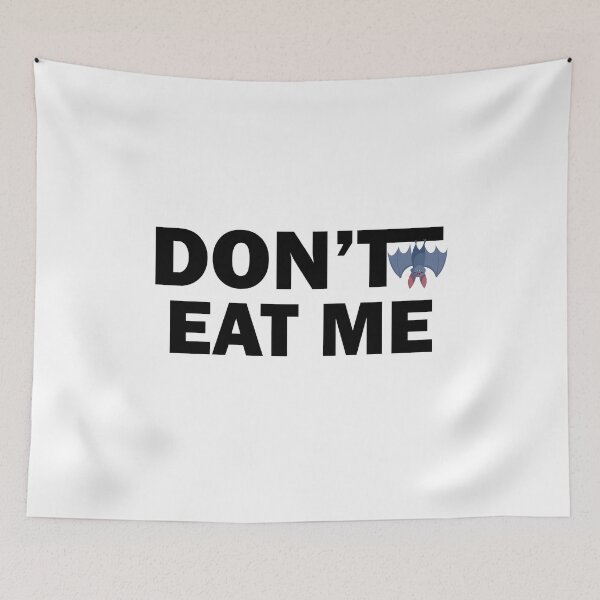 Item preview, don't eat me and Eat Fewer Bats designed and sold by thehafdesigner.