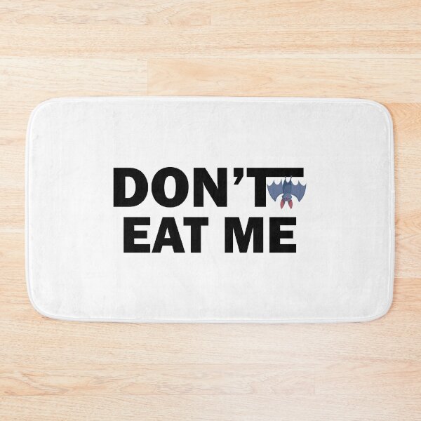 Item preview, don't eat me and Eat Fewer Bats designed and sold by thehafdesigner.