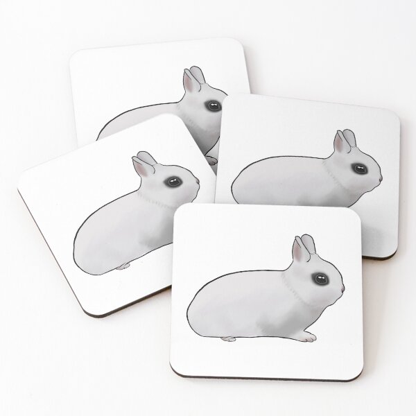 Item preview, Dwarf Hotot Rabbit designed and sold by Lilystreet.