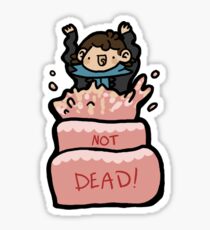 Not Dead Sticker