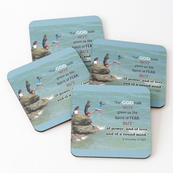 Item preview, 2 Timothy 1:7 No Fear designed and sold by Linda Walsh.