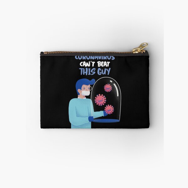 Item preview, Cute Captured and Contained Coronavirus can't beat this guy health-care worker appreciation designed and sold by javes93.
