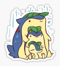 Shelter from the rain Sticker