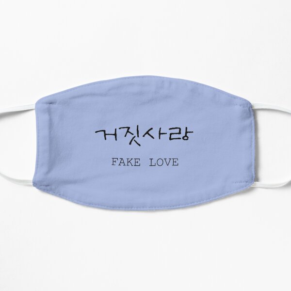 Bts Fake Love Face Masks Redbubble