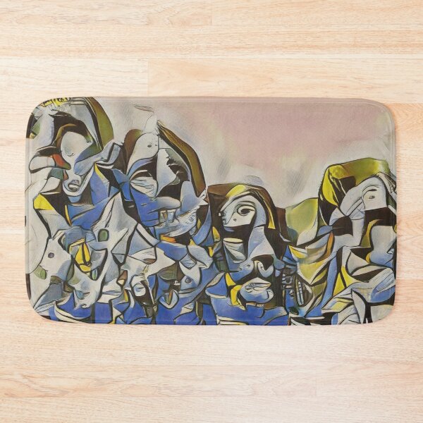 Item preview, Vibrant, Cubist, Abstract, Modern, Expressionist Art-Piece titled: Ode de Borglum designed and sold by CynthiaCharlene.