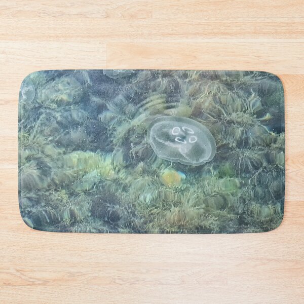 Item preview, Underwater World of Sea - Jellyfishes Swim in the Water designed and sold by r-silver.