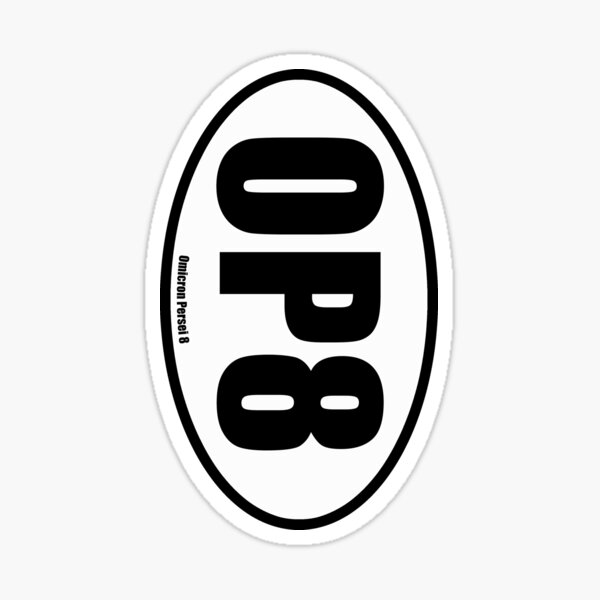 Item preview, Omicron Persei 8 - European Style Oval Country Code Sticker designed and sold by fohkat.
