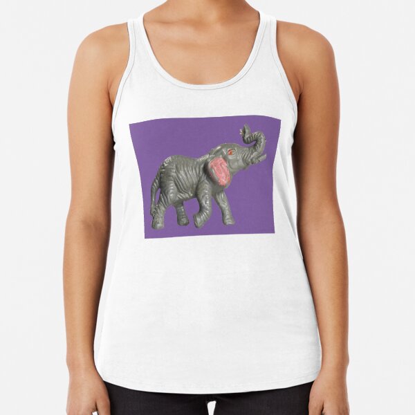 PLASTIC FANTASTIC: Elephant Racerback Tank Top