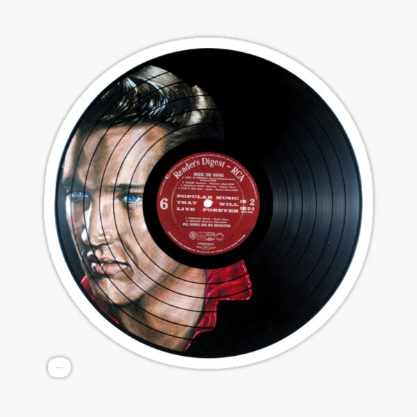 Elvis Presley Portrait Sticker