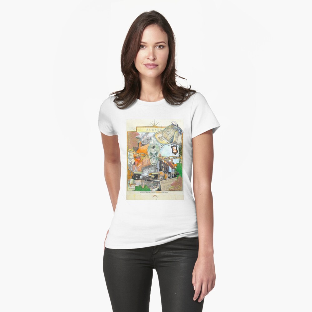 Item preview, Fitted T-Shirt designed and sold by mxpublishing.