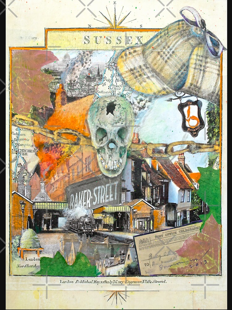 Thumbnail 7 of 7, Active T-Shirt, Art of Sherlock Helander 2 designed and sold by mxpublishing.