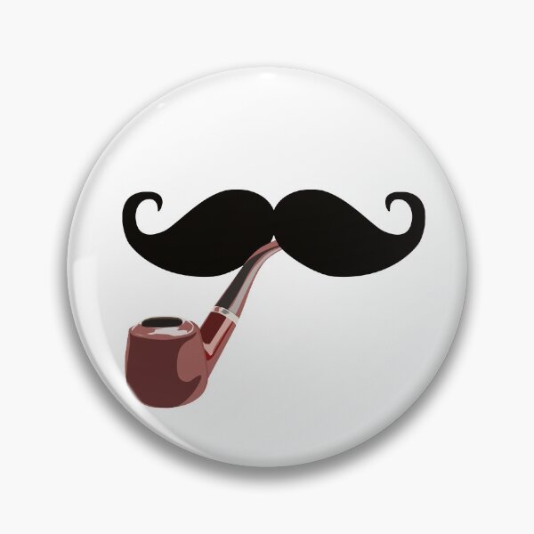 Item preview, Old Timey Mustache and Pipe designed and sold by jdsilva.