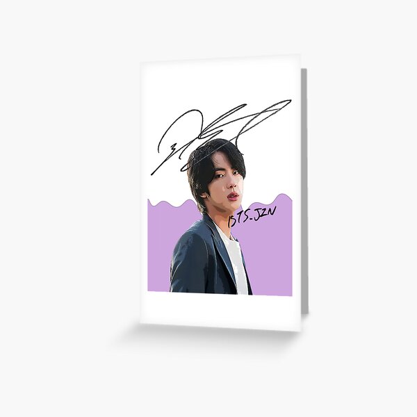 人気の BTS Jimin ジミン 直筆サイン入り Autographed Photo アイドル