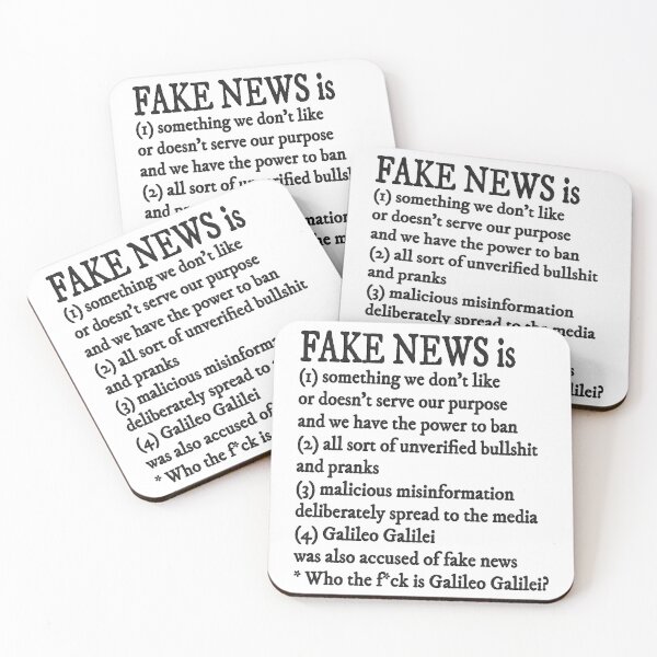 Item preview, Fake News: A Definition designed and sold by black8elise.