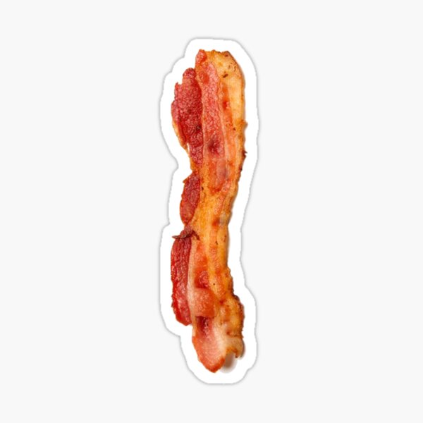 The Bacon Sticker for Sale by ryndodeca