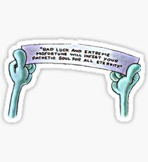 Misfortune Sticker