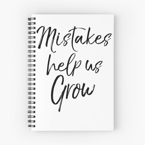Item preview, Mistakes Help Us Grow Teaching Quote designed and sold by TNDesignStudio.