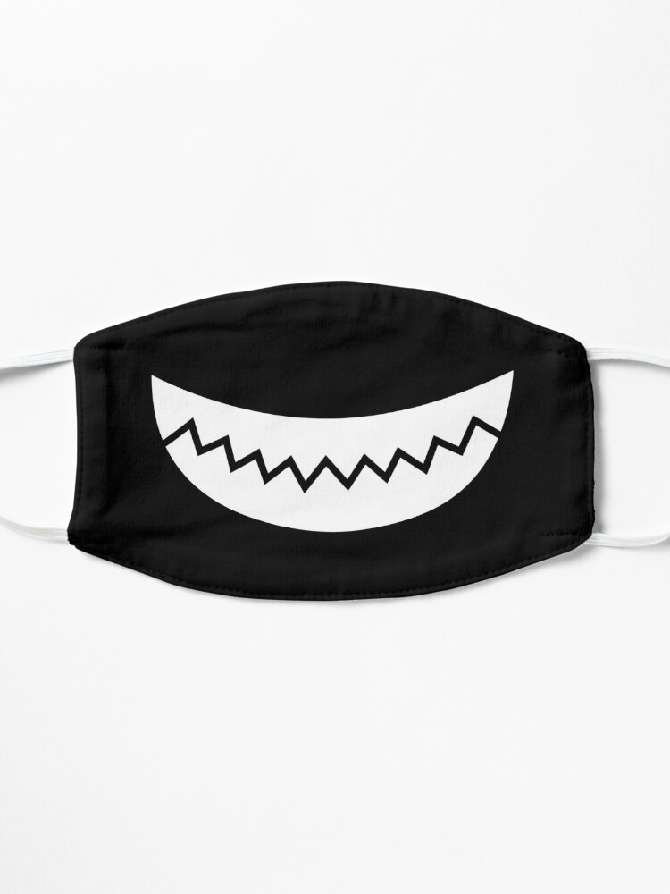 sharp teeth smile mask