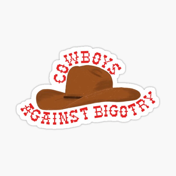 Item preview, COWBOYS AGAINST BIGOTRY II designed and sold by lavendercowboy.