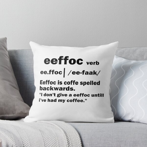 Item preview, Coffee Spelled Backwards is Eeffoc designed and sold by thehafdesigner.