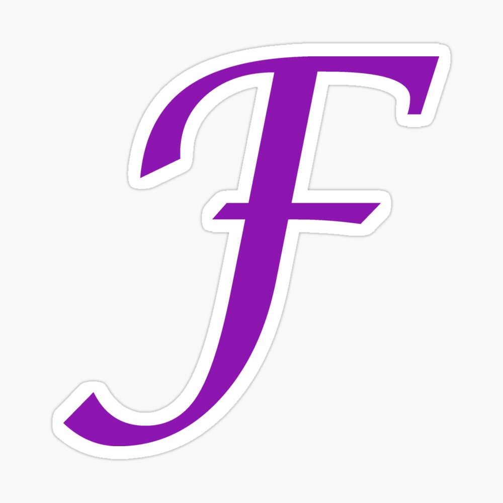 T Shirt Enfant Lettre De Calligraphie F Par Heby73 Redbubble