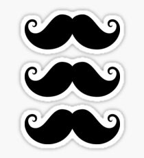 Mustache! Sticker