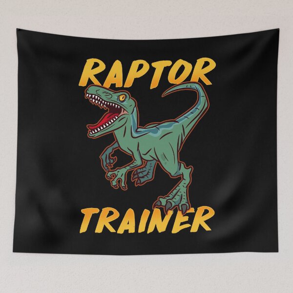Item preview, Prehistoric Raptor Trainer - Paleontology T-Shirt designed and sold by biNutz.