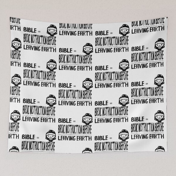 Item preview, Bible = Basic Instruction Before Leaving Earth designed and sold by darknessjeff86.