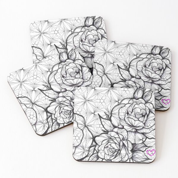 Item preview, Graphic Rose by LilouInk designed and sold by lilouink.