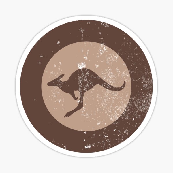 RAAF Patch Subdued (distressed) Sticker